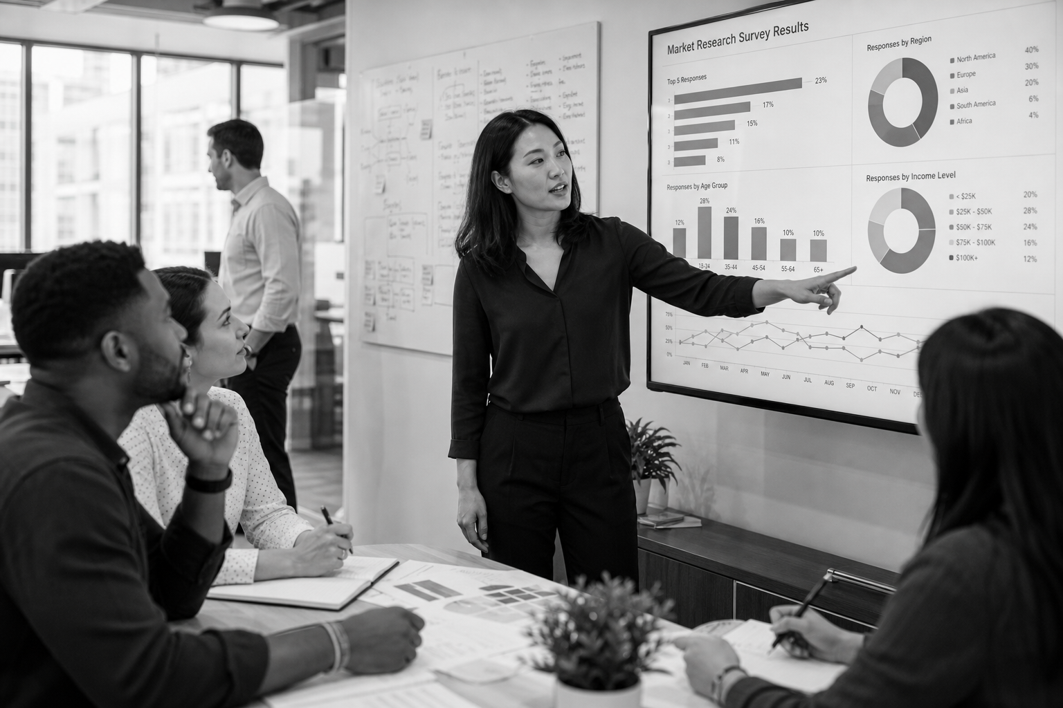 What makes market research data hard to analyze